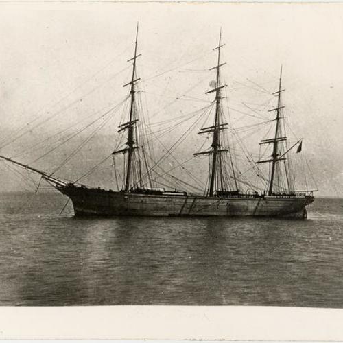 [Sailing ship "Peter Stuart"]