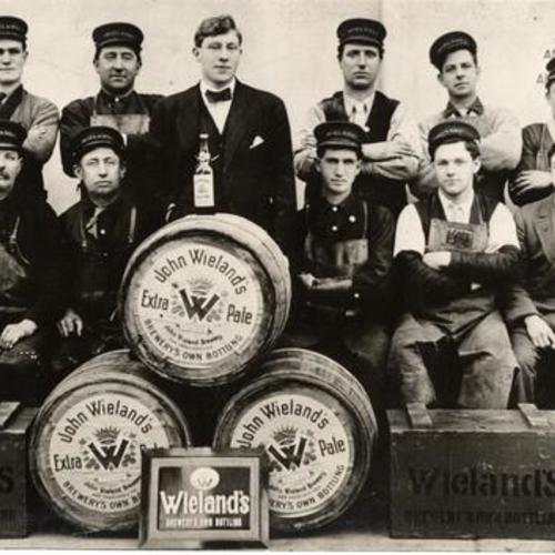 [Truck drivers for Wieland's Brewery]