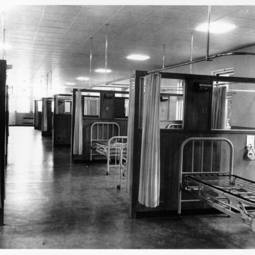 [Interior of San Francisco General Hospital]