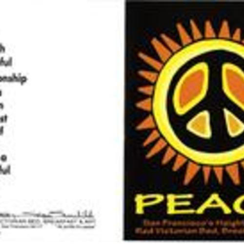 Peace Card, Red Victorian B&B