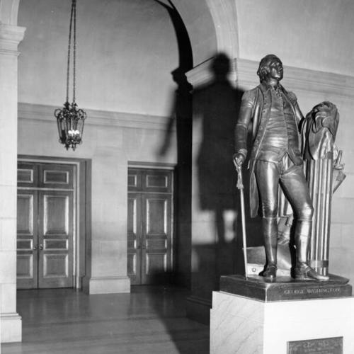 George Washington, Foyer, War Memorial, San Francisco, California