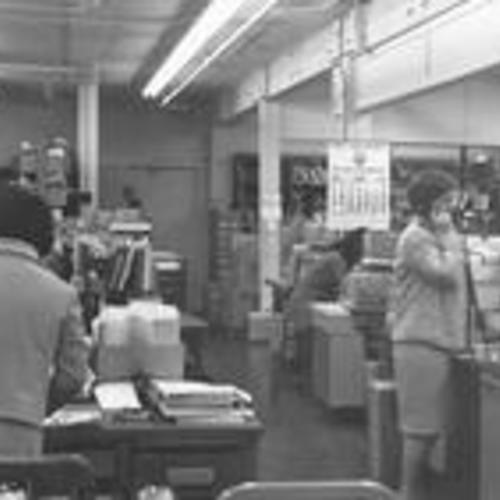 [North view of Order Department at Main Library]