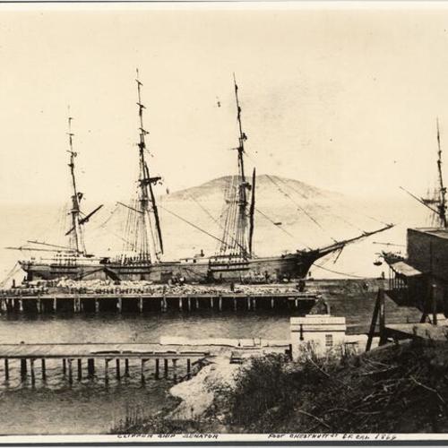 Clipper Ship Senator, Foot Chestnut Street, S.F. Cal, 1866