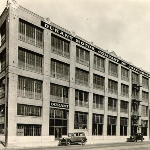 [Durant Motor Company of California]