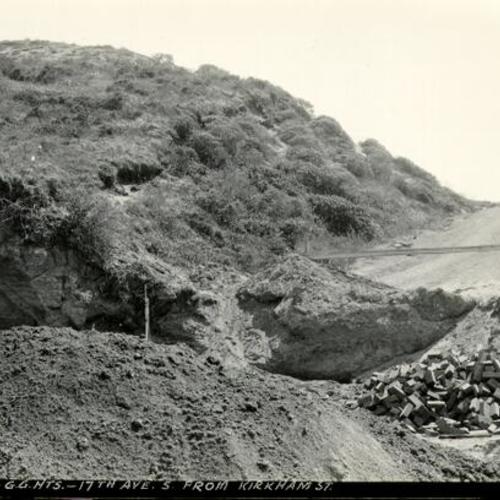 [Golden Gate Heights - 17th Avenue, south from Kirkham Street]