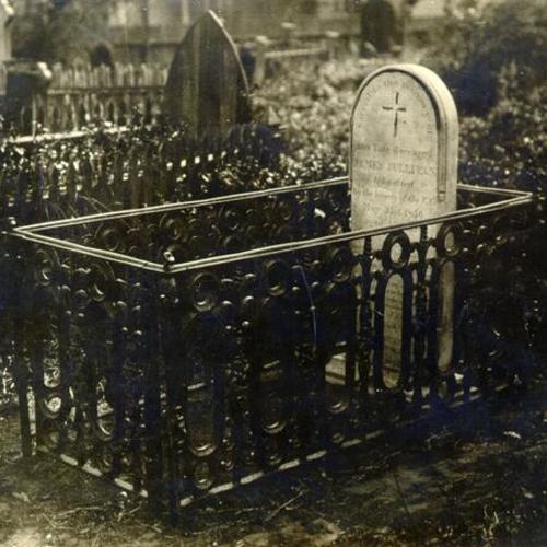 [James "Yankee" Sullivan's grave in Mission Dolores Cemetery]