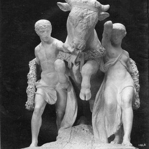 [Feast of Sacrifice by Albert Jaegers at the Panama-Pacific International Exposition]