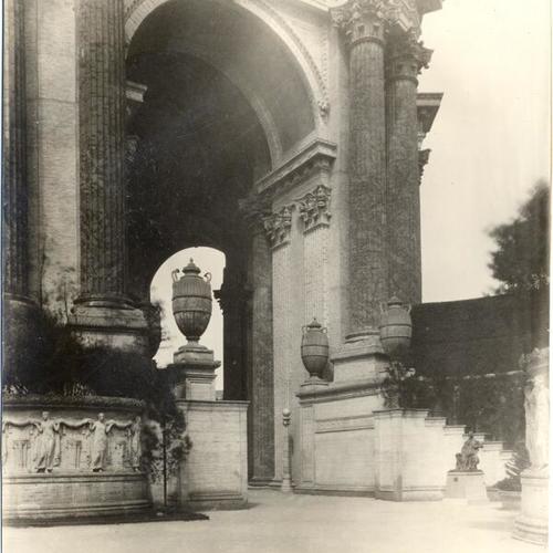 [Entrance to Dome of Palace of Fine Arts]