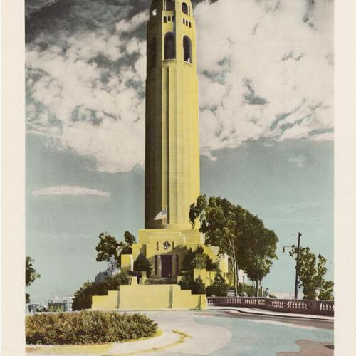 Coit Memorial Tower, Telegraph Hill, San Francisco