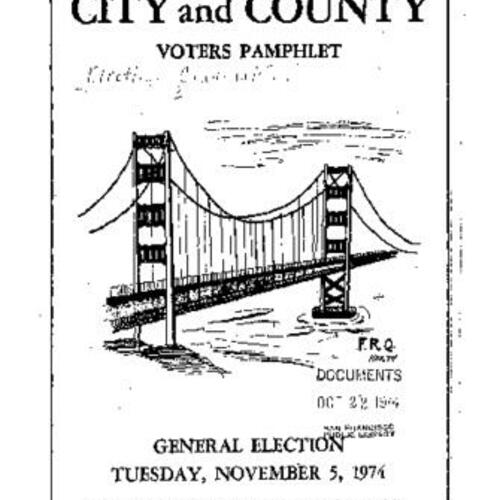 1974-11-05, San Francisco Voter Information Pamphlet