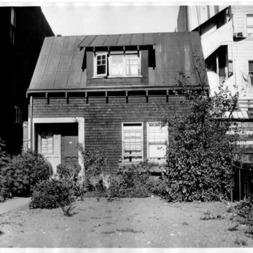 [This home at, 251 - 7th Street, to be moved to the Civic Center]