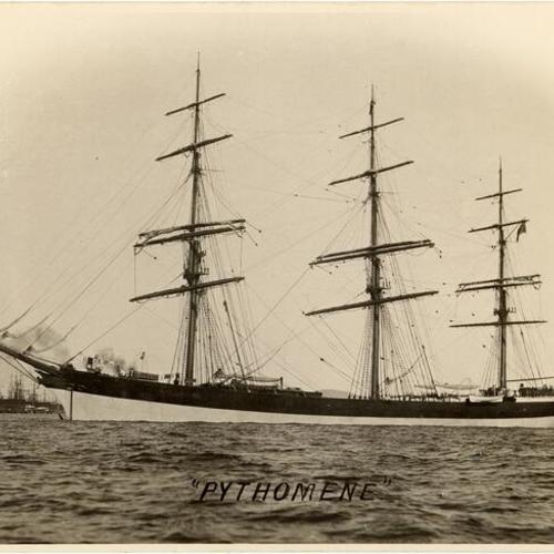 [Sailing ship "Pythomene"]