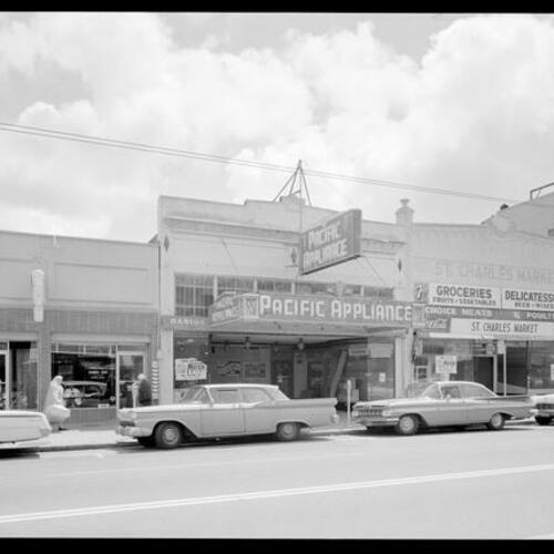 [2765-2775 Mission Street, Pacific Appliance, St. Charles Market]