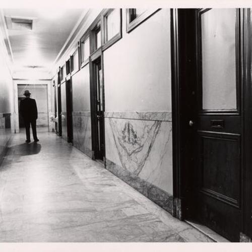 [Corridor in Old Hall of Justice]