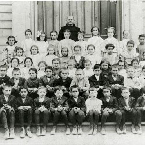 [Third grade class photo, Saint Peter's School]
