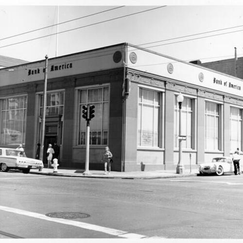 [Bank of America branch at Fillmore and Post streets]