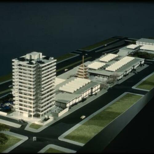 Japanese Cultural and Trade Center model