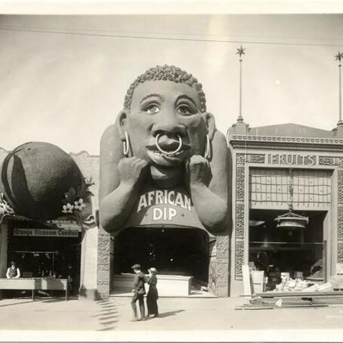 ["African Dip" in The Zone at the Panama-Pacific International Exposition]