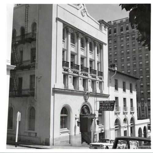 [San Francisco State College Downtown Center at 540 Powell Street]