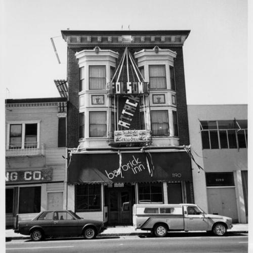[Bay Brick Inn at 1190 Folsom Street in the South of Market District]