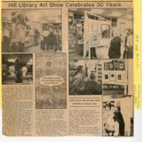 Hill Library Art Show Celebrates 30 Years, Potrero View, April 1985