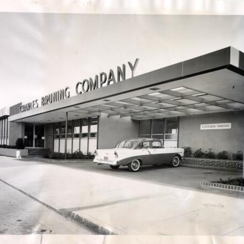 [Charles Bruning Company building located at 75 Industrial Street]