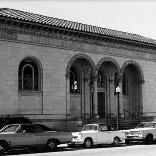 [Exterior of Sunset Branch Library, 1305 18th Avenue]