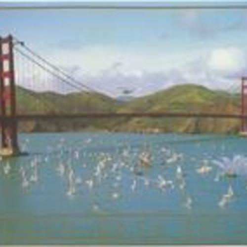 [Golden Gate Bridge and Golden Hinde II]