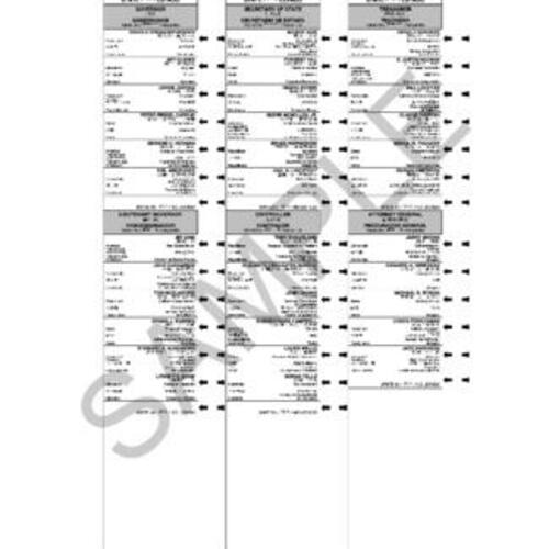 2006-11-07, San Francisco Election Ballots