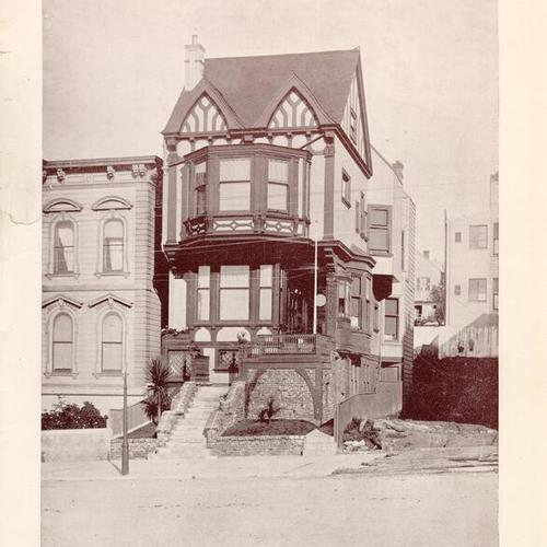 ARTISTIC HOMES OF CALIFORNIA, Residence of E. G. Schonwasser, 2420 Van Ness Avenue, San Francisco