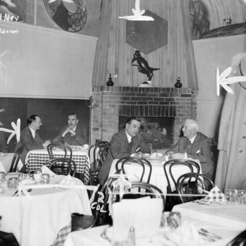 [Interior of Marconi's Restaurant]