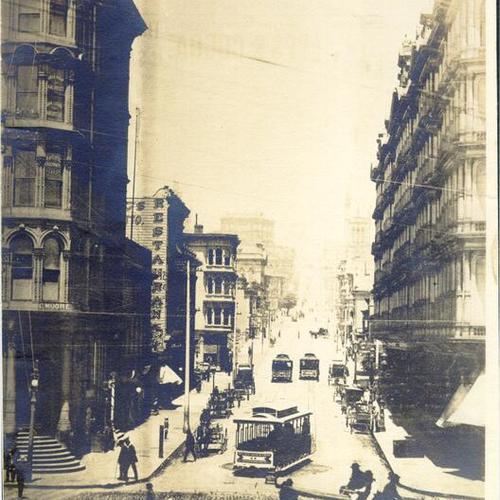 Powell street, January, 1890