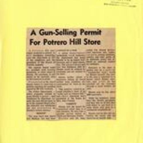 A Gun-Selling Permit..., June 1969