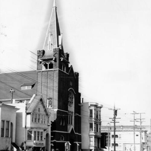 [Trinity Lutheran Church on 722 South Van Ness Avenue]