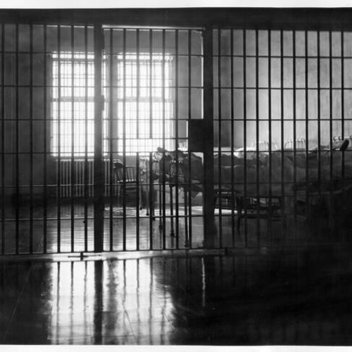 [Interior of prison hospital on Alcatraz]