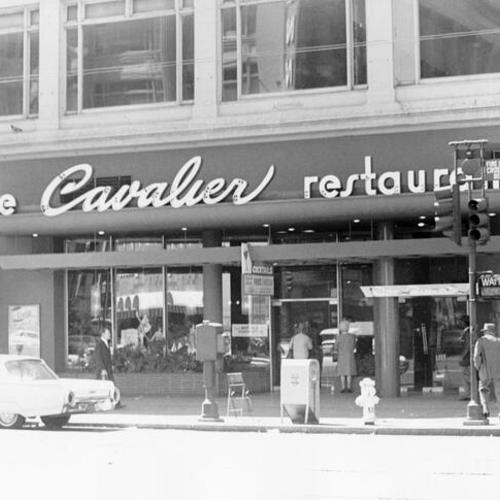 [The Cavalier restaurant, 914 Market]