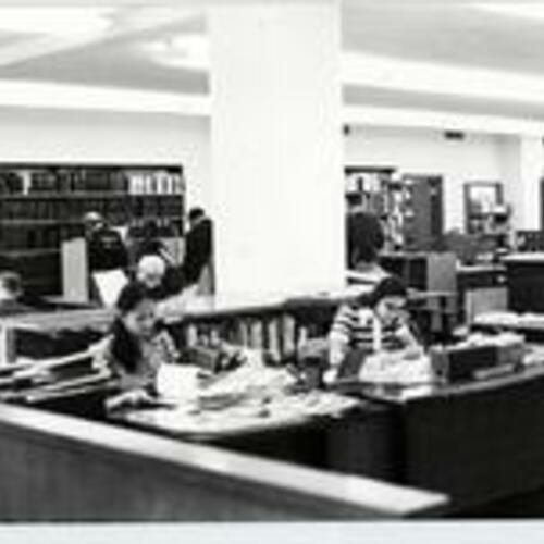 [Interior of Business Branch Library]