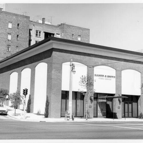 [Martin and Brown Funeral Home, Van Ness Avenue and Clay Street]