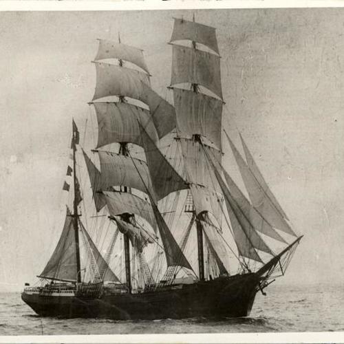 [Sailing ship "Angola"]