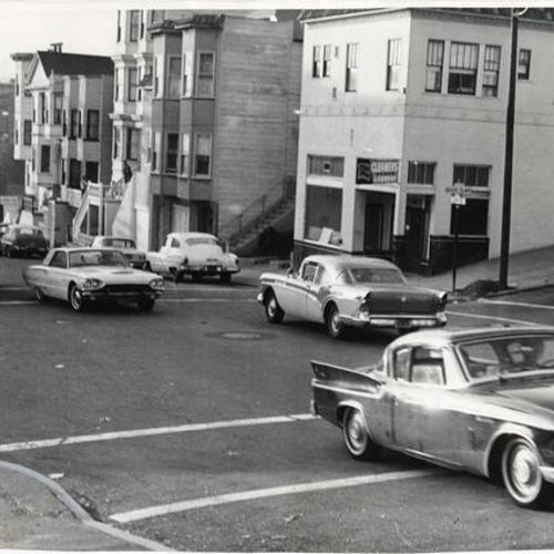 [Intersection of Rhode Island and 23rd streets in the Potrero Hill district]