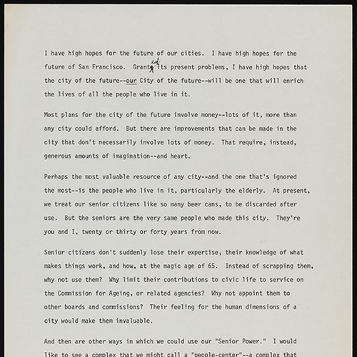 Harvey Milk Speeches and Writings