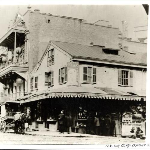 [Northeast corner of Clay and Dupont Street in Chinatown]