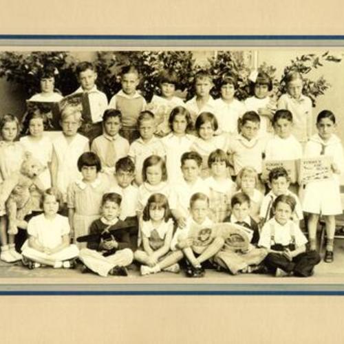 [Class picture from Edward Robeson Taylor School]