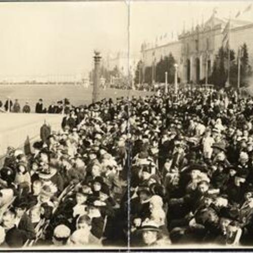 [Fine Arts Day ceremony at the Panama-Pacific International Exposition]