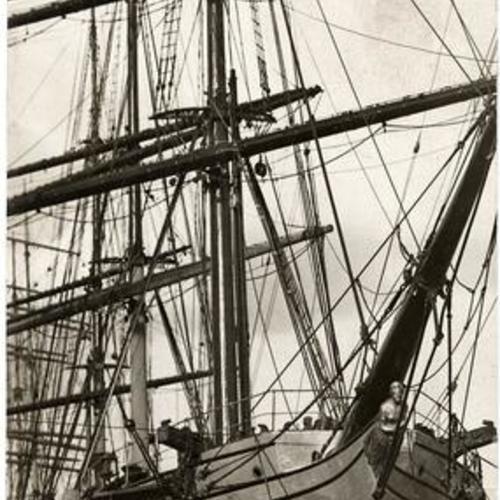 [Sailing ship "Pacific Queen," also known as "Star of Alaska" and the "Balclutha"]
