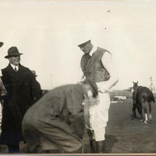 [Polo players at the Panama-Pacific International Exposition]