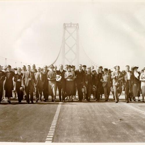 [Pedestrian Day on the Golden Gate Bridge]