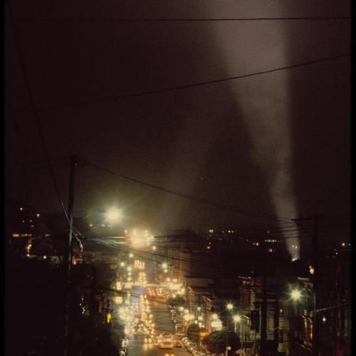 Castro Street at night