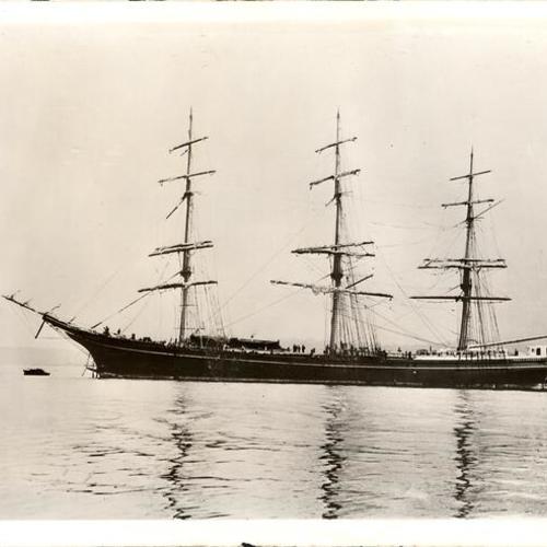 [Sailing ship "Benj. F. Packard"]