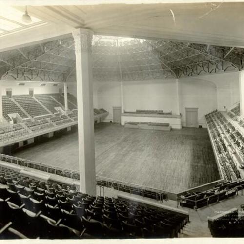 [Interior of the Civic Auditorium]
